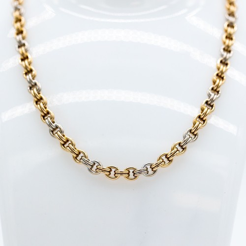 Halskette 750 18k - halskette, gelbgold
