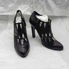 ALAÏA  |  Leder Pumps in schwarz |  38 1/2  | Staubbeutel 