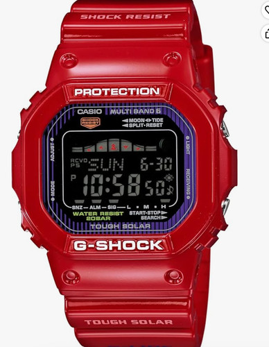 Casio shock tough - tough, red