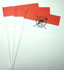 Papierfähnchen Feuerwehr