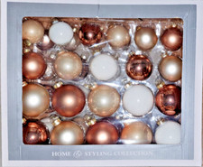 42 Glaskugel Glaskugeln Baumkugel Christbaumkugel Kugel Weihnachten Deko