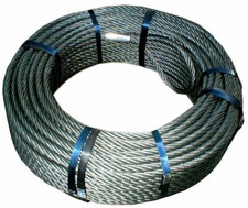 8 mm Forstseil 6x19 Seale+Stahlseele Windenseil Drahtseil in verschied. Längen