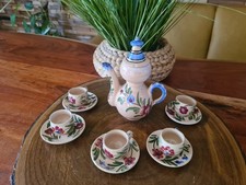 Original Vintage Porzellan Puppen Geschirr Kaffee Service Retro