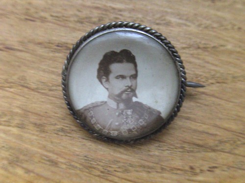 Anstecknadel könig ludwig - anstecknadel, ii
