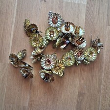 50 Klemmkerzenhalter Metall Vintage Antik Weihnachtsbaum Kerzenhalter Metall