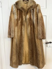 Luxus Rotfuchs Pelzmantel Echt