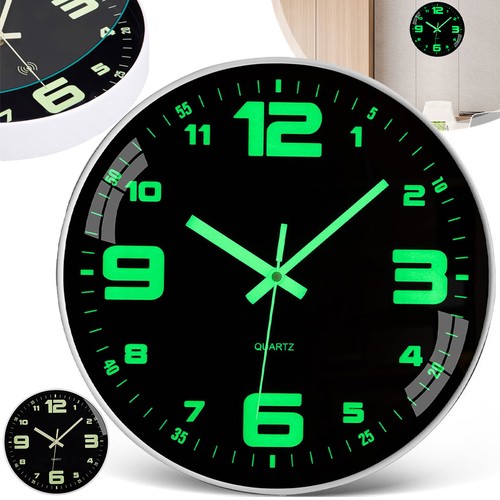 30cm leuchtend wanduhr funkuhr - leuchtend,