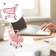  Set of 3 Puppen Einkaufswagen