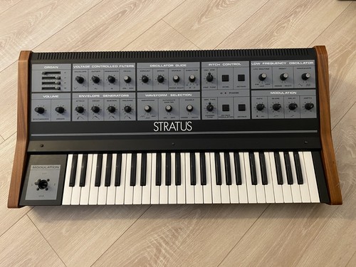 Crumar stratus rare vintage - crumar,
