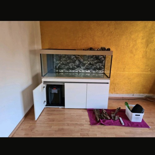 560 aquarium set mit led - set,