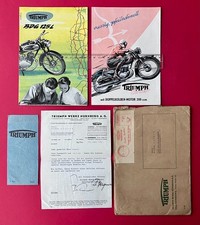 2 x Reklame Prospekt 1955