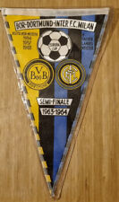 BORUSSIA DORTMUND Original Wimpel EC-Semifinale 1963-1964 vs INTER MAILAND 27 cm