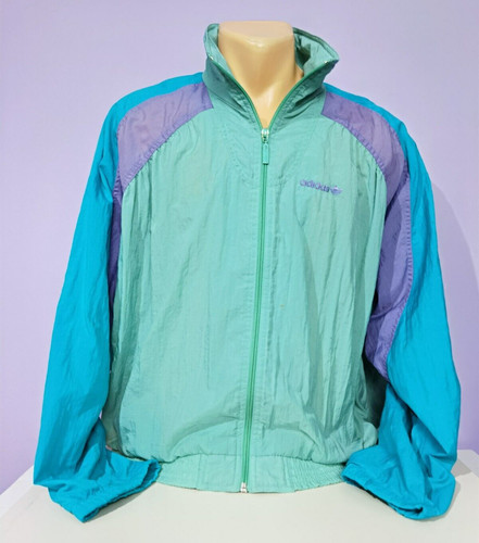 Adidas vintage turquise jacke - adidas,