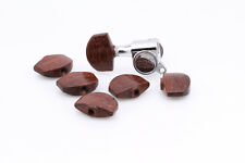Tunerbuttons Madagascar Rosewood fits PRS®SE Series by Hailwood-Made in Germany