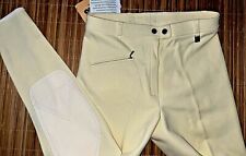 CAVALLO DERBY Turnierreithose Kniebesatz Damen creme 42 edel NEU % UVP128€