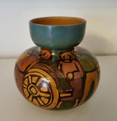 Schöne terrakotta vase von - schöne,