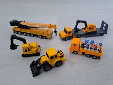 Siku 0801 Bagger 0802 Radlader 1322 LKW 1611 Tieflader 1623 Kranwagen NEUWERTIG 