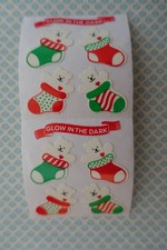 Sandylion Sticker 90er - Originalbögen - Bären - Glow in the dark 2x