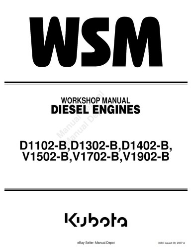 Kubota diesel motor - diesel,