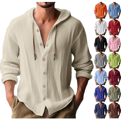 Leinenhemd herren hemd - herren, langarm