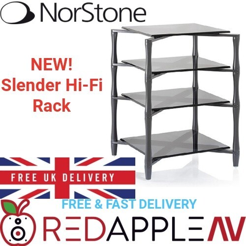 Norstone slender hifi unit - hifi, av