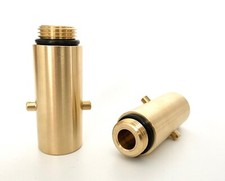 Bajonett LPG Tankadapter Adapter Autogas M22 GPL 72mm lang Messing