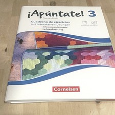 Apuntate 3. Nueva Edicion. Cuaderno de ejercicios. Lehrerfassung. Lösungen