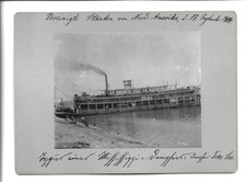 XX3158/ Mississippi Dampfer Tree See USA Foto  1904