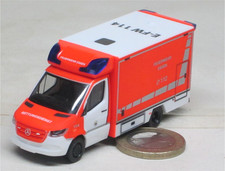 Herpa 096737   Mercedes-Benz Sprinter `18 Fahrtec RTW „Feuerwehr Essen"