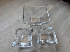 Schüsseln, Schalen Set 7 teilig aus Glas Nachtisch, Salat wie neu