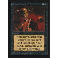 MTG \ >>>Demonic Tutor<<< //