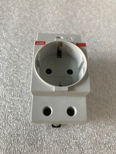 ABB M1175 Steckdose Hutschiene Verteilerschrank Hutschienensteckdose Schuko NEU