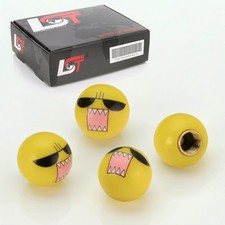 4x Reifen Ventilkappen
