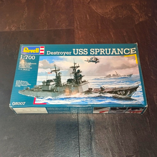 Revell uss spruance zerstörer - revell,