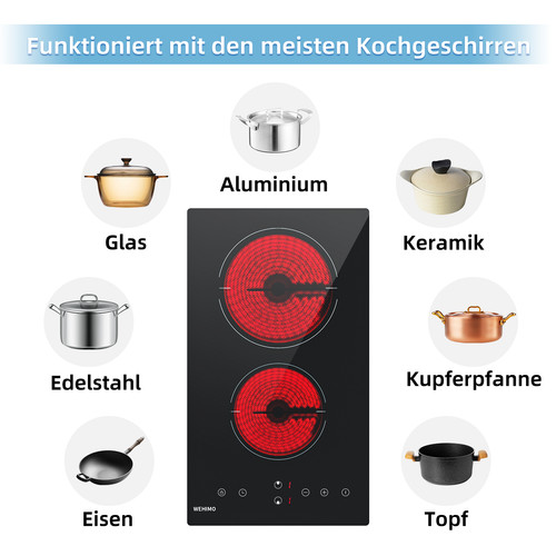 Wehimo glaskeramik kochfeld - wehimo, glaskeramik-kochfeld