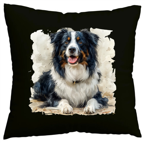 Kissenbezug border collie - border,