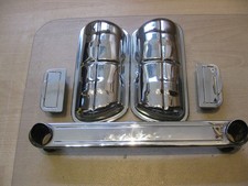 2 Ventildeckel VW käfer 1200/1300, Auspuffblende und 2 Aschenbecher gebraucht.