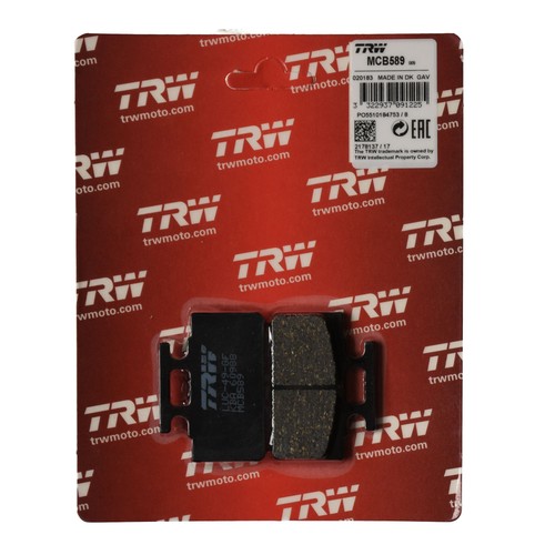Trw bremsbelag organisch - bremsbelag,