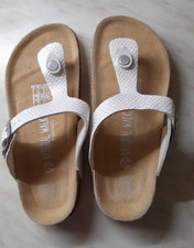 Damen  Flip Flops "Esmara", Gr. 37, Farbe Weiß, Kunstleder