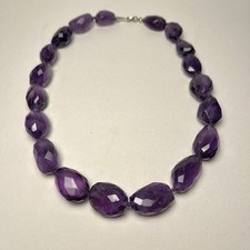 Schweres Amethyst Collier