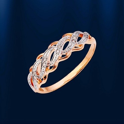Band ring rotgold - band,