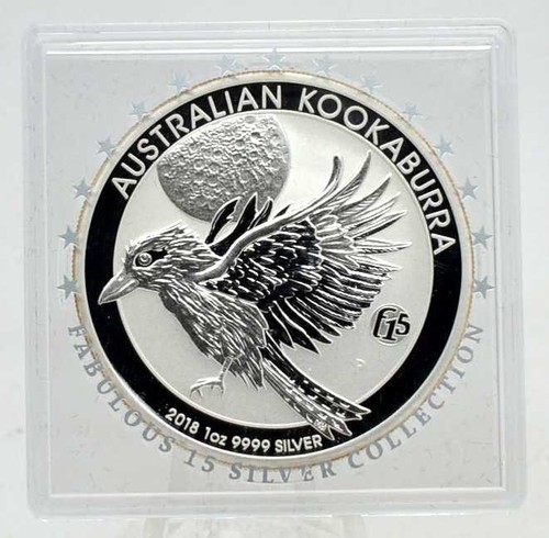 Silber kookaburra 2018 - silber,