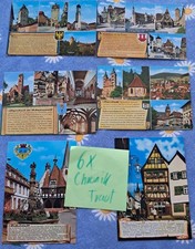 Konvolut von 6 Chronik AK von