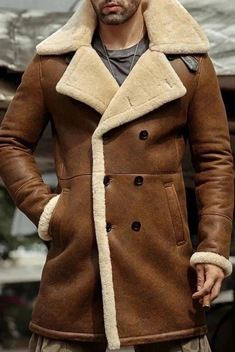 Herren braun raf aviator - braun,