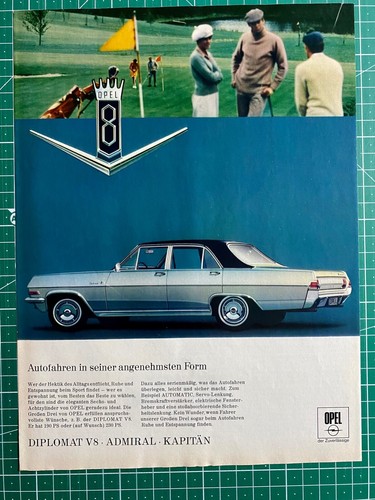 Opel diplomat admiral - diplomat,