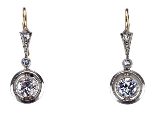 Jugendstil 585 gold 950 platin - jugendstil,