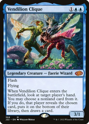 Vendilion clique j22 368 en - clique, nm