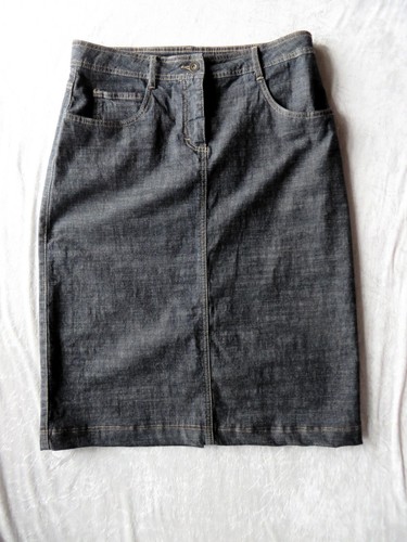 Stretch jeansrock marke canda - stretch,