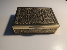 Alte Messing Schatulle