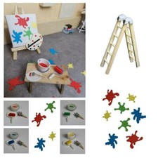 Miniatur Maler Set, Mini Deko